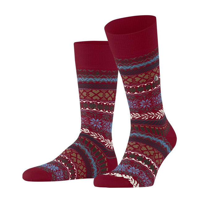 Burlington Heren Sokken Country Fair Isle SO 24737 - Jambelles