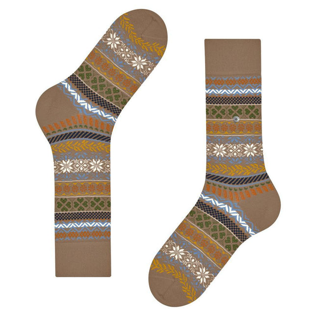 Burlington Heren Sokken Country Fair Isle SO 24737 - Jambelles
