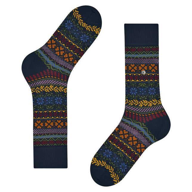 Burlington Heren Sokken Country Fair Isle SO 24737 - Jambelles