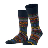Burlington Heren Sokken Country Fair Isle SO 24737 - Jambelles