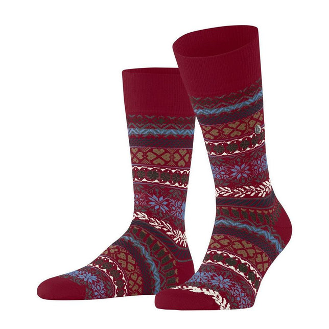 Burlington Heren Sokken Country Fair Isle SO 24737 - Jambelles