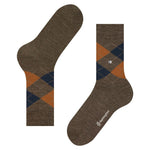 Burlington Heren Sokken Edinburgh Melange 21183 - Jambelles