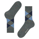 Burlington Heren Sokken Edinburgh Melange 21183 - Jambelles