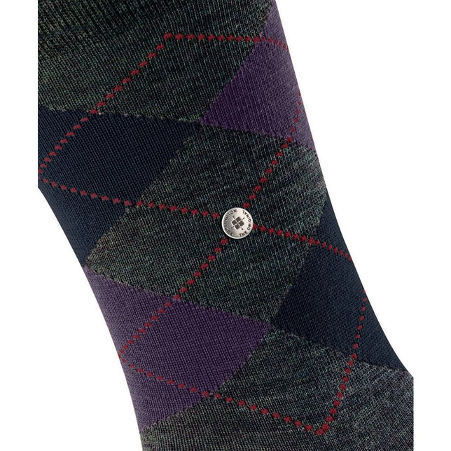 Burlington Heren Sokken Edinburgh Melange 21183 - Jambelles