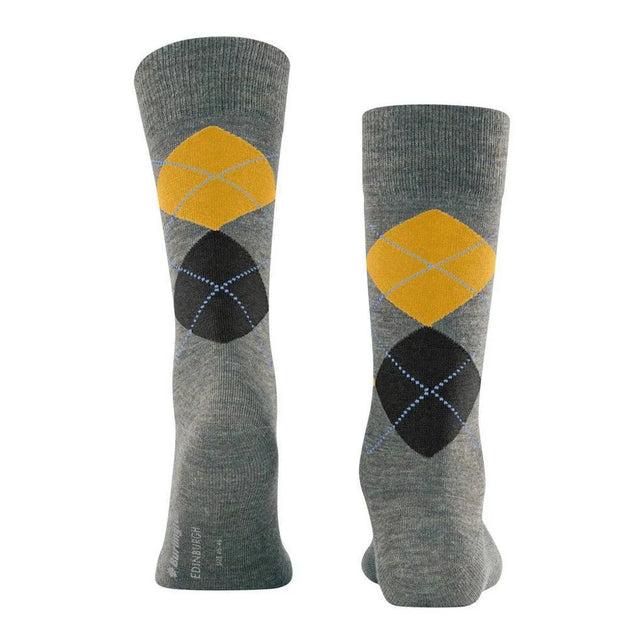 Burlington Heren Sokken Edinburgh Melange Sock 21183 - Jambelles