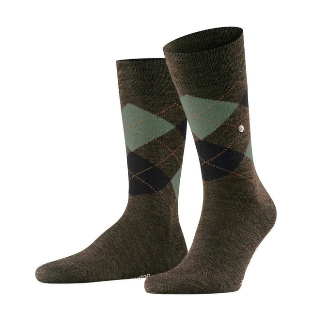 Burlington Heren Sokken Edinburgh Melange Sock 21183 - Jambelles