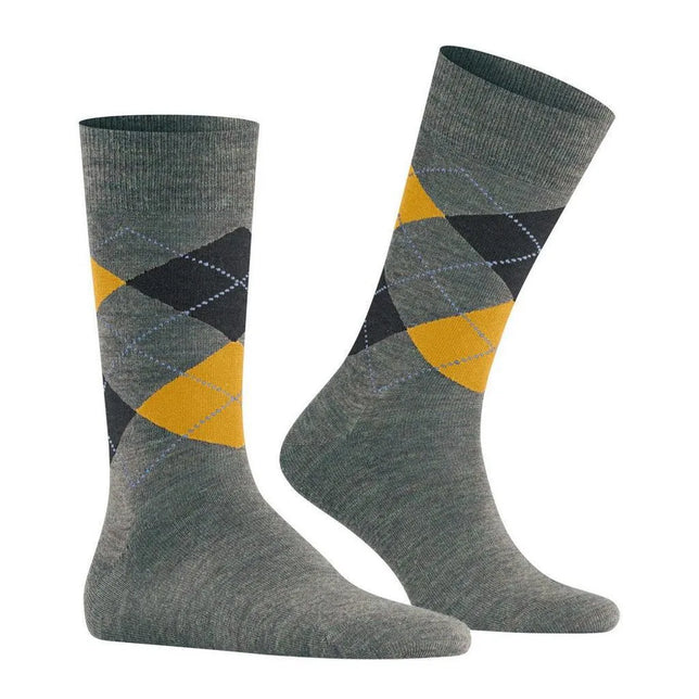 Burlington Heren Sokken Edinburgh Melange Sock 21183 - Jambelles