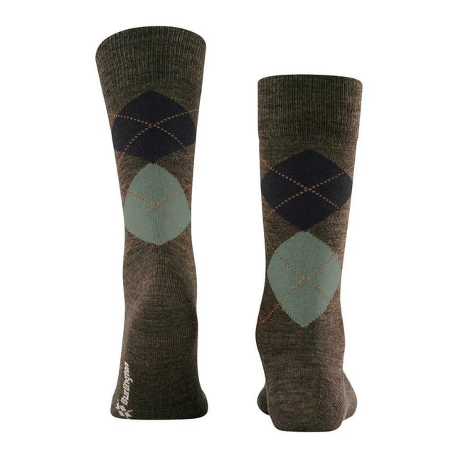 Burlington Heren Sokken Edinburgh Melange Sock 21183 - Jambelles
