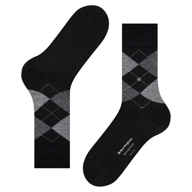Burlington Heren Sokken Edinburgh SO 21125 - Jambelles