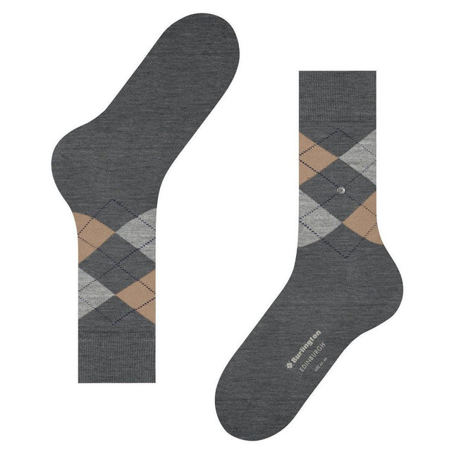 Burlington Heren Sokken Edinburgh SO 21125 - Jambelles