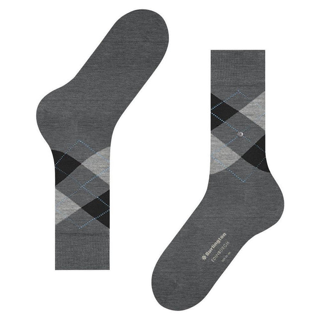 Burlington Heren Sokken Edinburgh SO 21125 - Jambelles