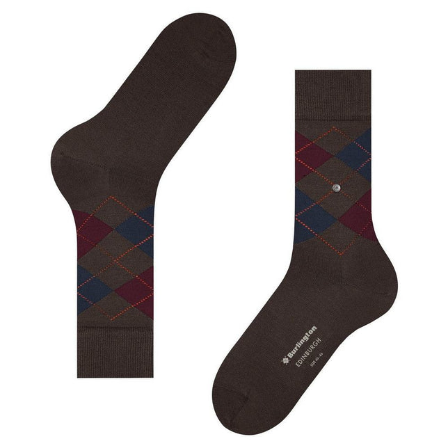 Burlington Heren Sokken Edinburgh SO 21125 - Jambelles