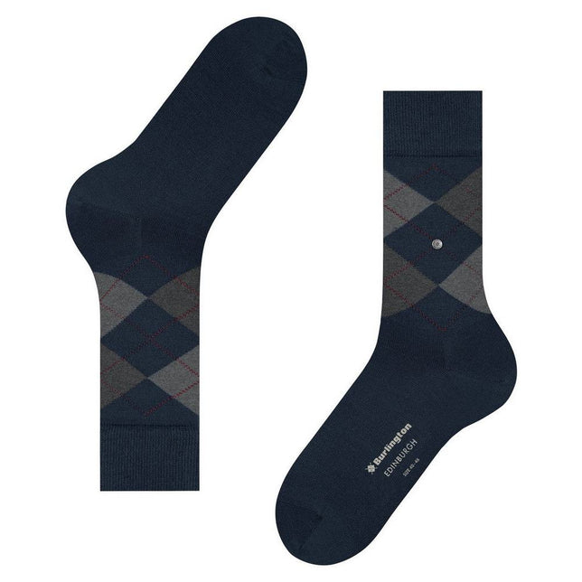 Burlington Heren Sokken Edinburgh SO 21125 - Jambelles