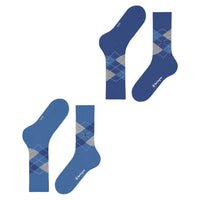 Burlington Heren Sokken Everyday Argyle SO 2-Pack 21102 - Jambelles