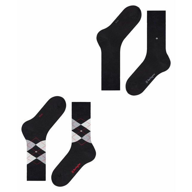 Burlington Heren Sokken Everyday Mix SO 2-Pack 21044 - Jambelles