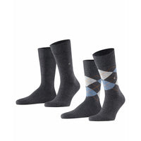 Burlington Heren Sokken Everyday Mix SO 2-Pack 21044 - Jambelles