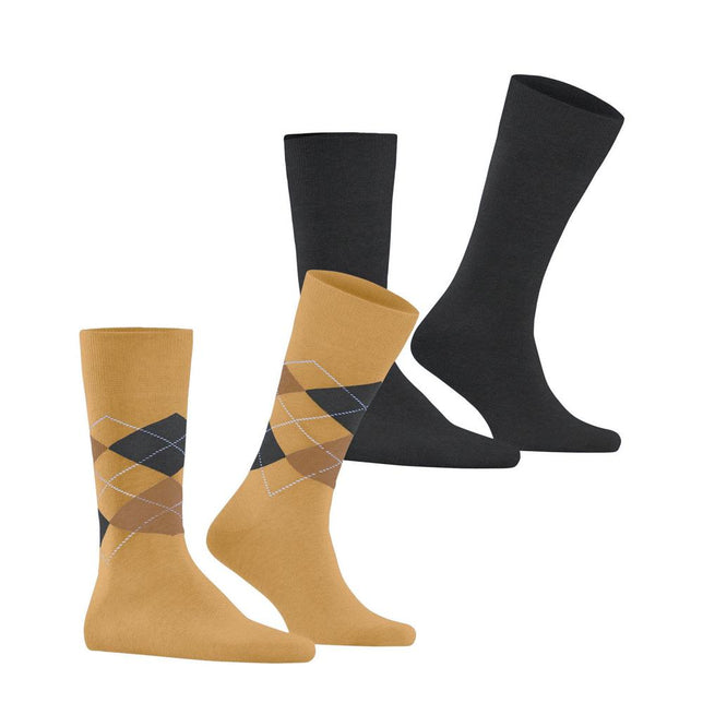 Burlington Heren Sokken Everyday Mix SO 2-Pack 21044 - Jambelles