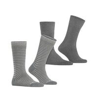 Burlington Heren Sokken Everyday Stripe SO - Mixed 2-Pack 21087 - Jambelles