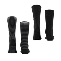 Burlington Heren Sokken Everyday Stripe SO - Mixed 2-Pack 21087 - Jambelles