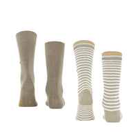 Burlington Heren Sokken Everyday Stripe SO - Mixed 2-Pack 21087 - Jambelles
