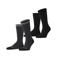 Burlington Heren Sokken Everyday Stripe SO - Mixed 2-Pack 21087 - Jambelles