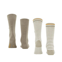 Burlington Heren Sokken Everyday Stripe SO - Mixed 2-Pack 21087 - Jambelles