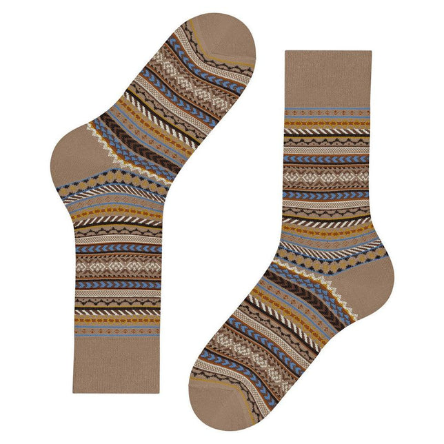 Burlington Heren Sokken Fair Isle Sock 24748 - Jambelles