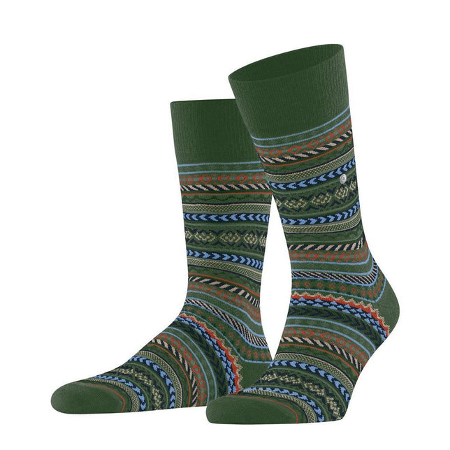 Burlington Heren Sokken Fair Isle Sock 24748 - Jambelles