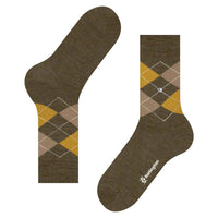 Burlington Heren Sokken Mel. Edinburgh 21183 - Jambelles
