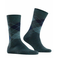 Burlington Heren Sokken Mel. Edinburgh 21183 - Jambelles