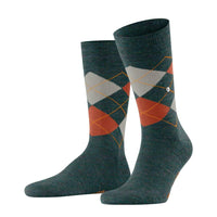 Burlington Heren Sokken Mel. Edinburgh 21183 - Jambelles
