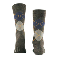 Burlington Heren Sokken Mel. Edinburgh 21183 - Jambelles