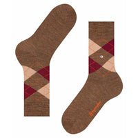 Burlington Heren Sokken Mel. Edinburgh 21183 - Jambelles