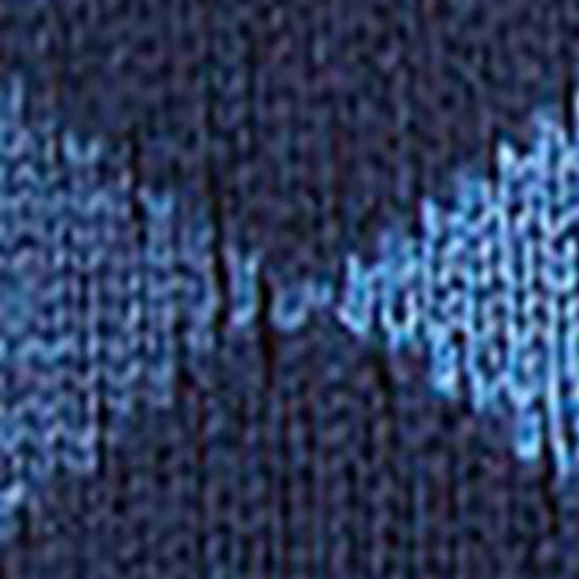 Burlington Preston SO 24284 herensokken in donkerblauw met een abstract lichtblauw gemêleerd patroon. - Jambelles