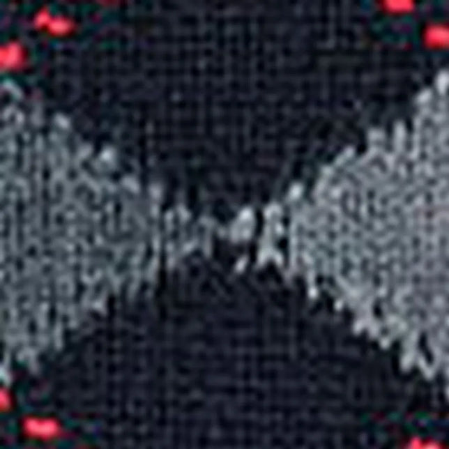 Burlington Preston SO 24284 herensokken in donkerblauw met grijs ruitmotief en rode en groene accenten. - Jambelles