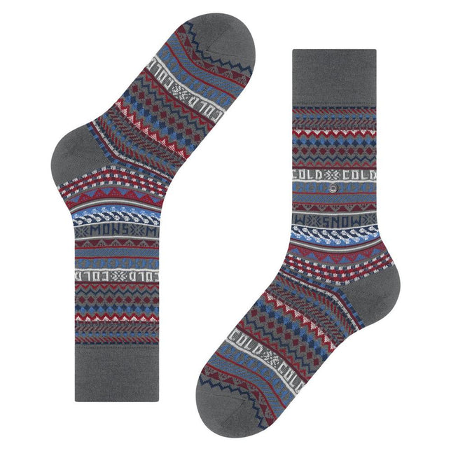 Burlington Heren Sokken Snow Isle SO 24715 - Jambelles