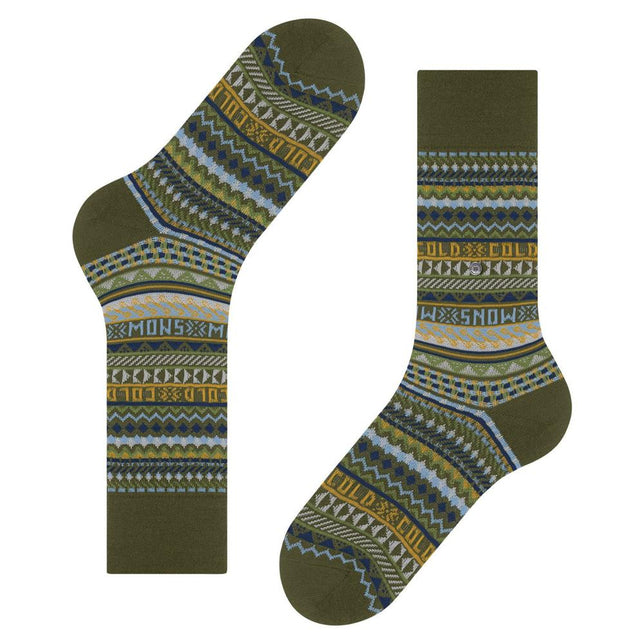 Burlington Heren Sokken Snow Isle SO 24715 - Jambelles