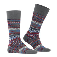 Burlington Heren Sokken Snow Isle SO 24715 - Jambelles