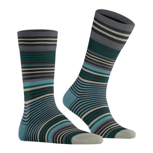 Burlington Heren Sokken Stripe SO 21057 - Jambelles