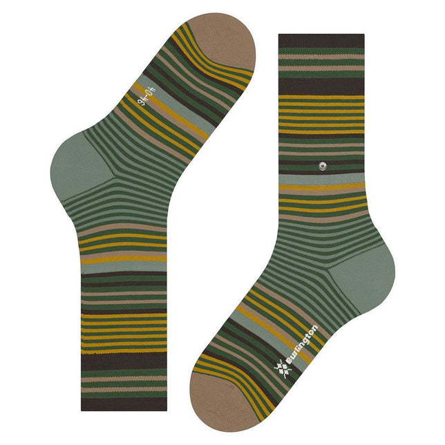 Burlington Heren Sokken Stripe SO 21057 - Jambelles