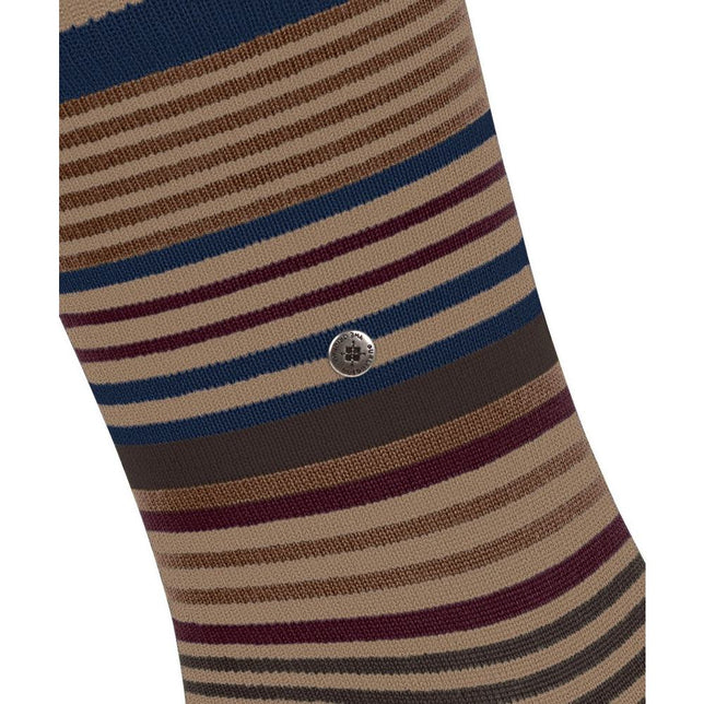 Burlington Heren Sokken Stripe SO 21057 - Jambelles