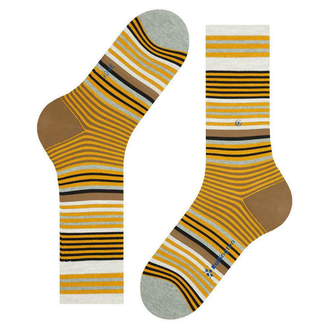 Burlington Heren Sokken Stripe SO 21057 - Jambelles