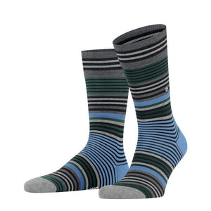 Burlington Heren Sokken Stripe SO 21057 - Jambelles