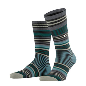 Burlington Heren Sokken Stripe SO 21057 - Jambelles