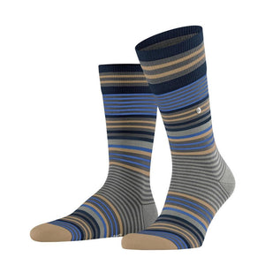 Burlington Heren Sokken Stripe SO 21057 - Jambelles