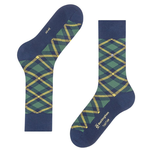 Burlington Heren Sokken Tartan SO 21084 - Jambelles