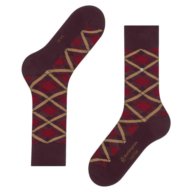 Burlington Heren Sokken Tartan SO 21084 - Jambelles