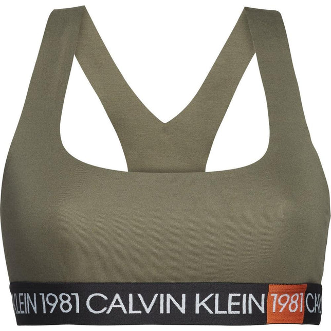 Calvin Klein Dames Bralette Unlined 000QF5577E - Jambelles