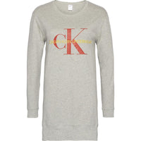 Calvin Klein Dames Nacht Shirt L/S Nightshirt 000QS6152E - Jambelles