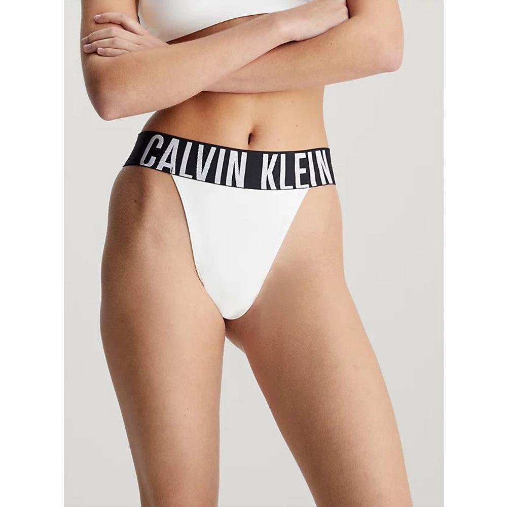 Calvin Klein Dames String High Leg Thong 000QF7638E - Jambelles